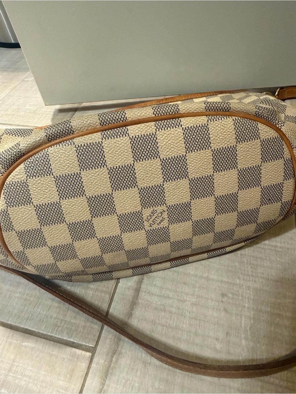 Authentic Louis Vuitton Damier Azur Riviera PM Vintage - Picture 9 of 9